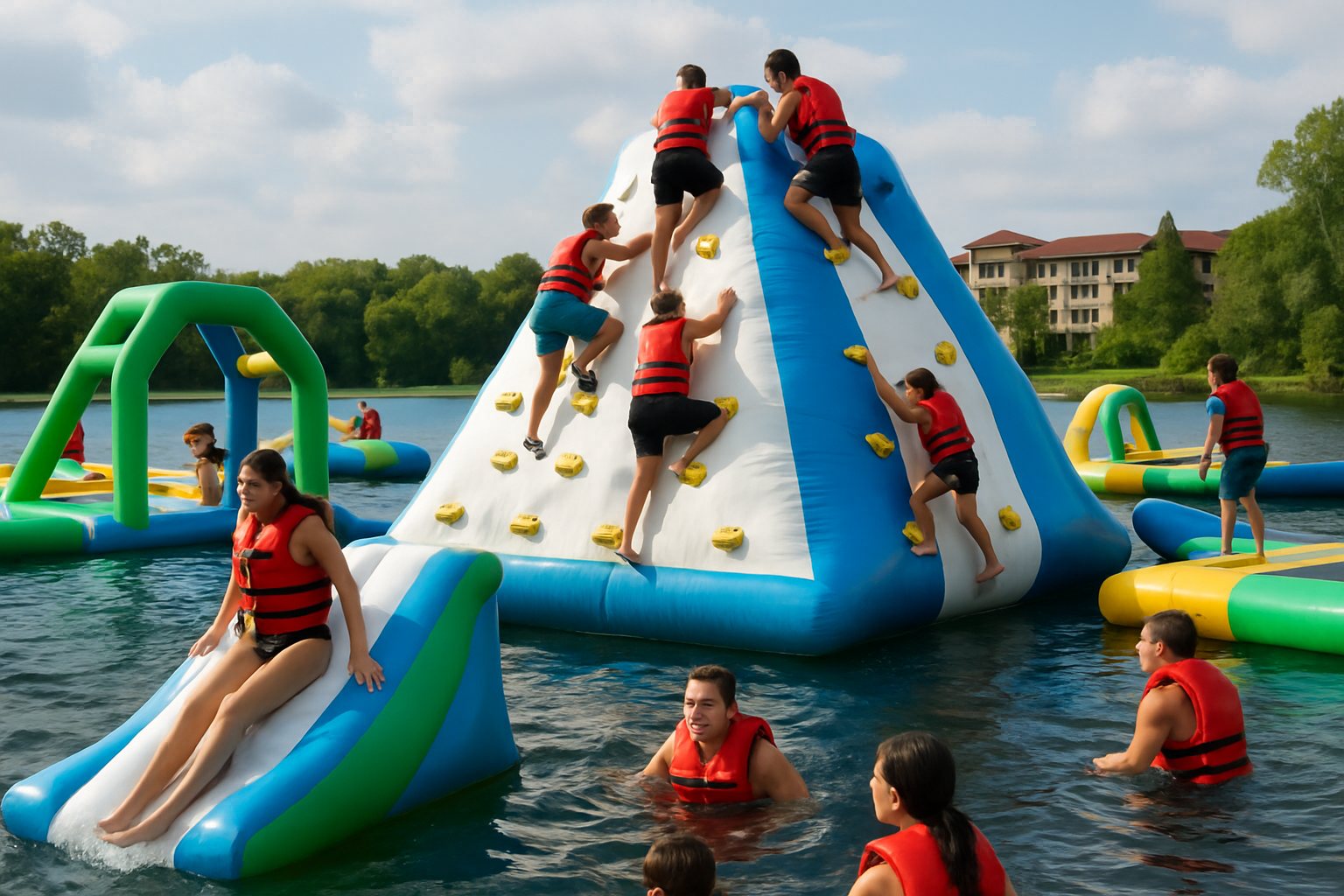 Commercial Inflatable Water Park Guide for Operators