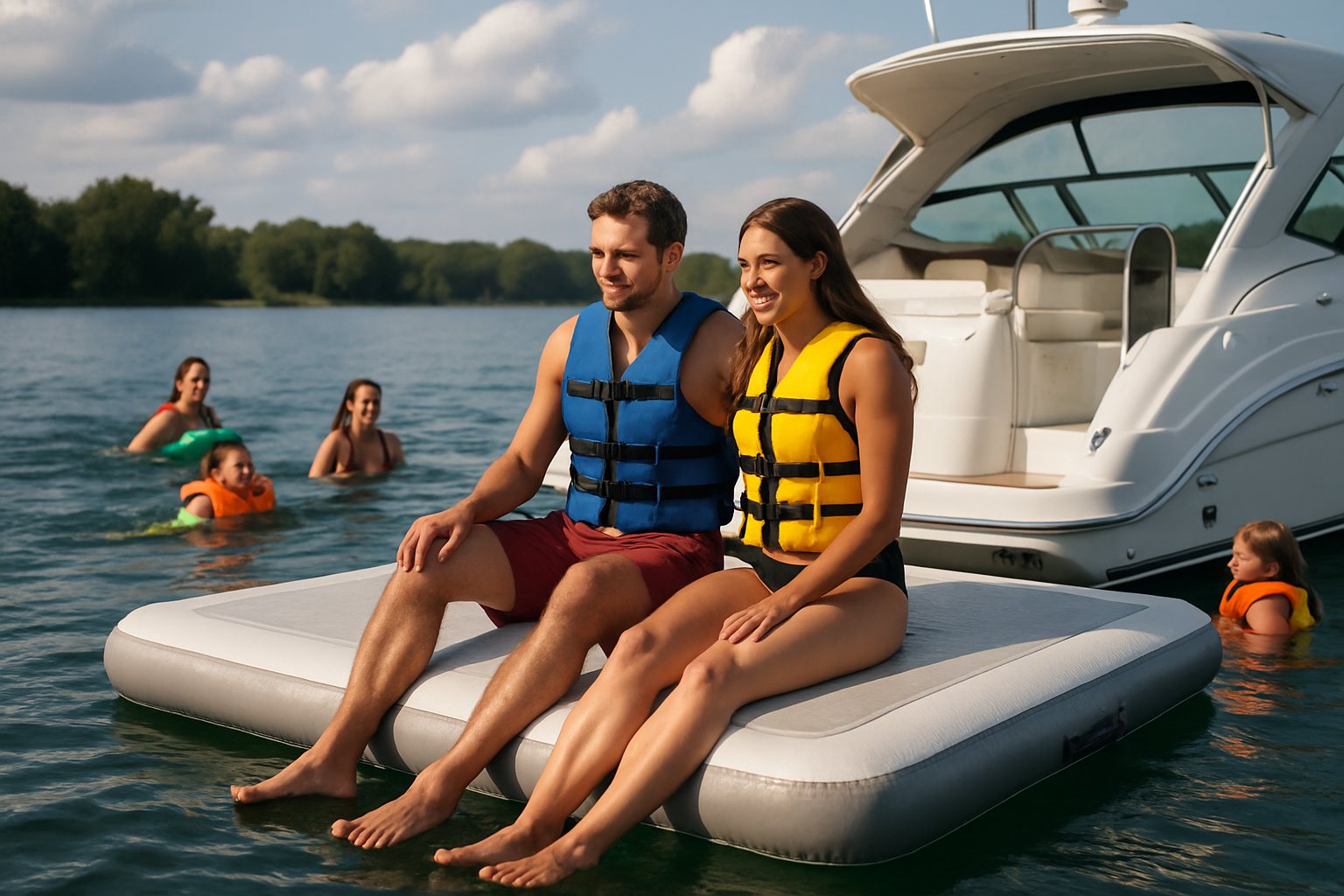 Extended Swim Platform for Boat: Inflatable vs Rigid