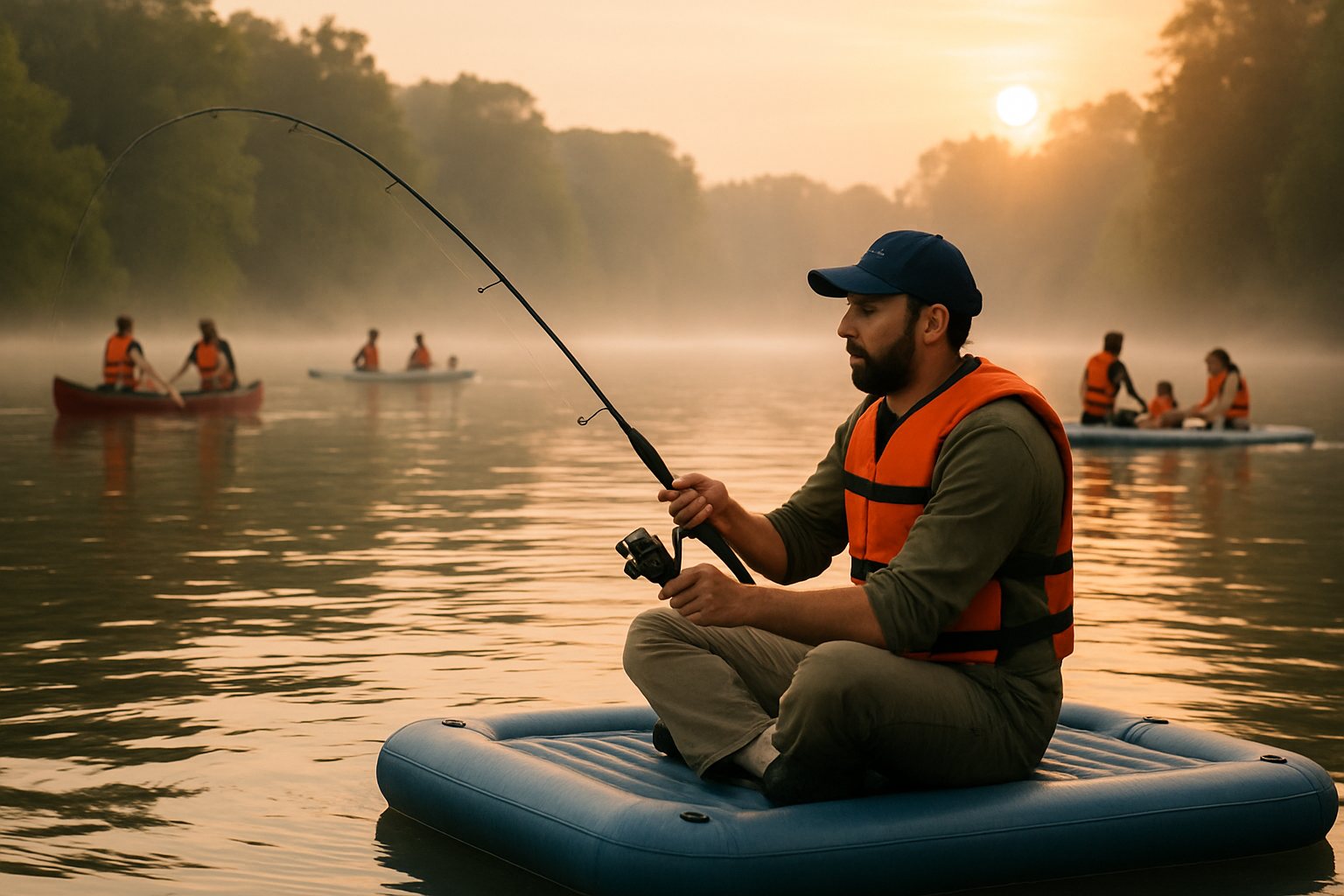 Floating Fishing Platform: Inflatable Decks vs Fishing SUPs