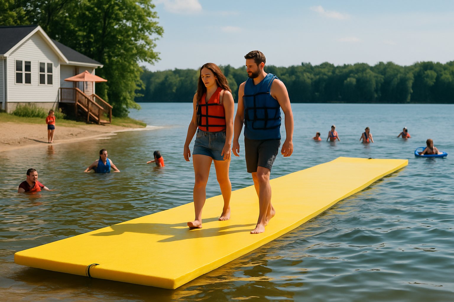 Floating Mat for Lake Days: Depth, Anchoring and Picks