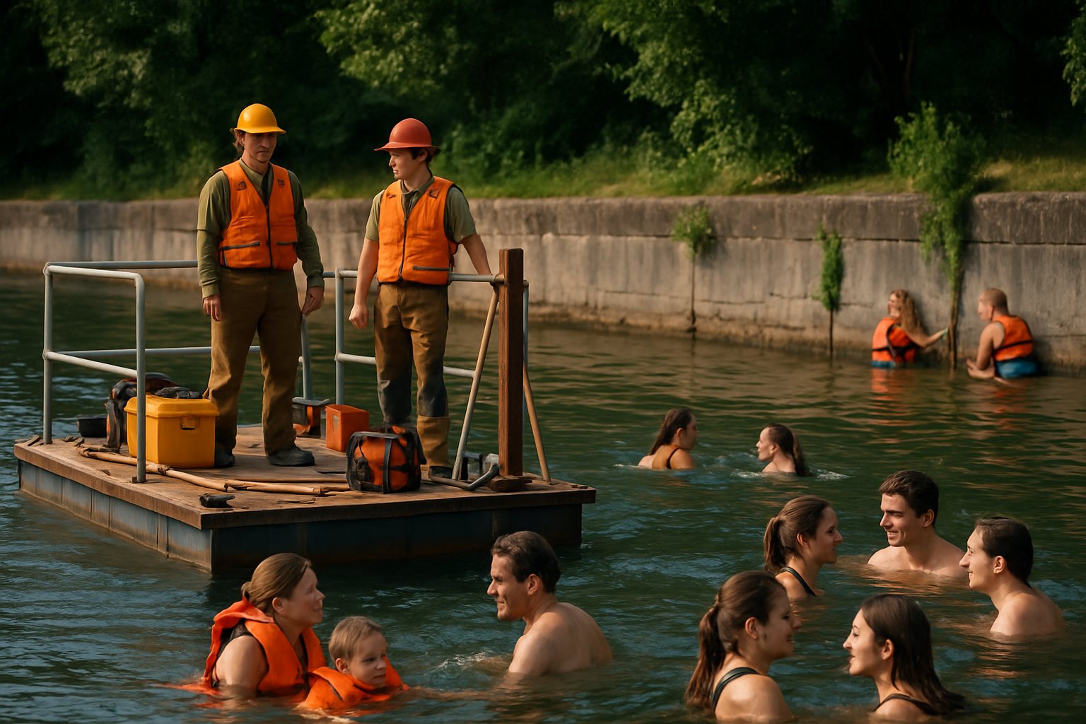 Floating Pontoon or Work Barge? Choosing a Floating Work Platform