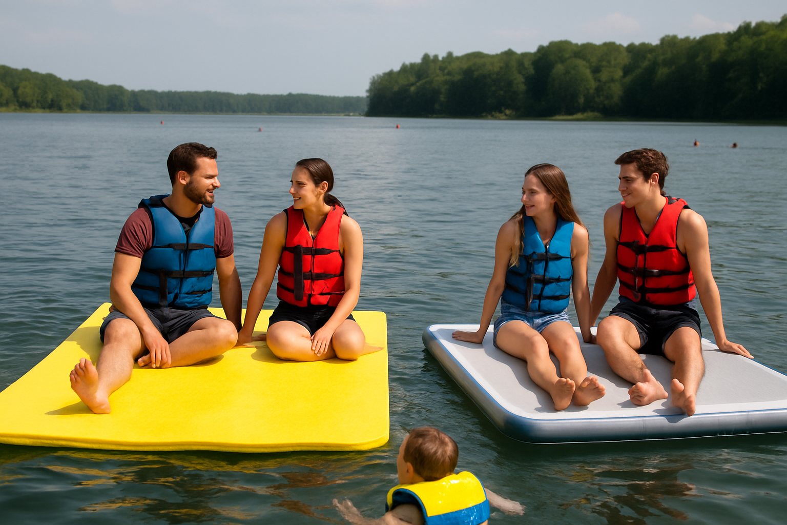 Foam vs Drop-Stitch Floating Mats: Which Water Mat Fits You