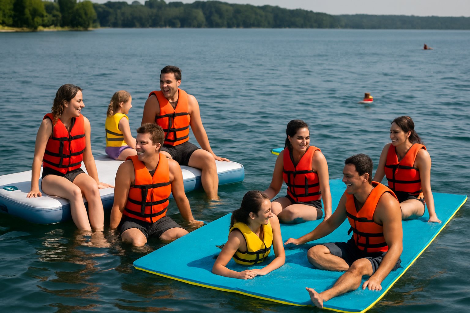 Inflatable Platform vs Floating Mat: Which Suits Your Lake Days?