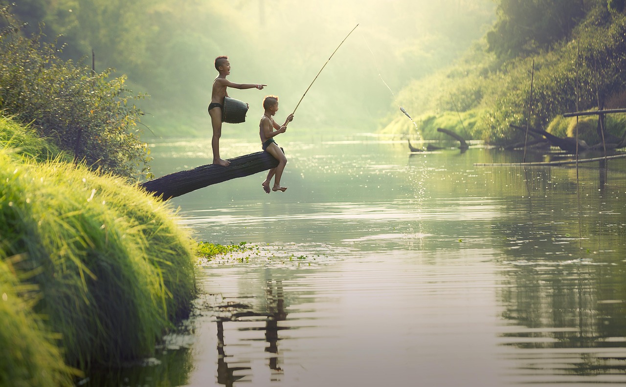 Children, asia, boys, cambodia, fisherman, fishing, nature, friends, hobbies, indonesian, kids, malaysia, myanmar, burma, outdoor, people, countryside, thailand, vietnamese, water, lake