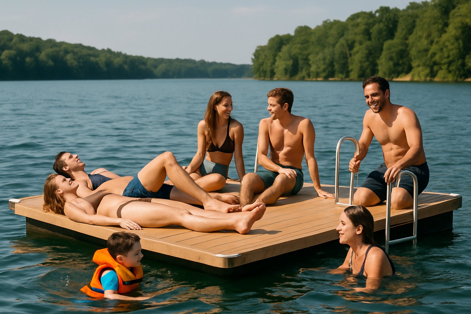 Floating Platform for the Lake: Swim Platform Setup Guide