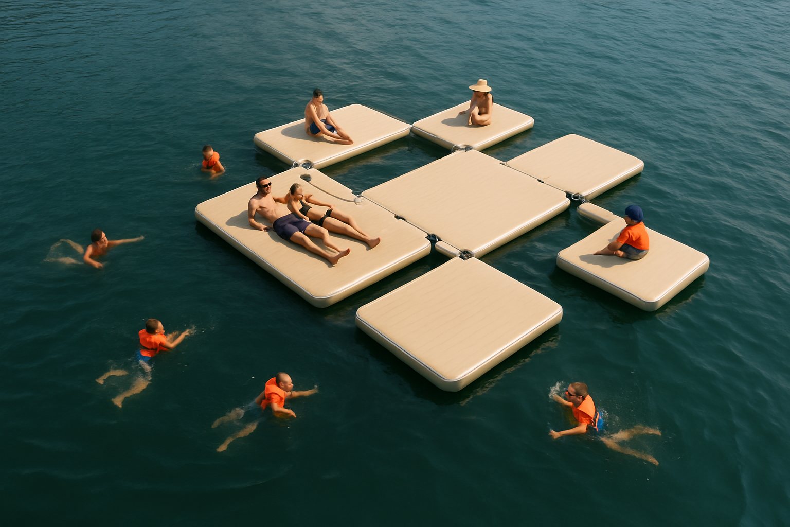 Modular Floating Platforms: Linking Systems and Layouts