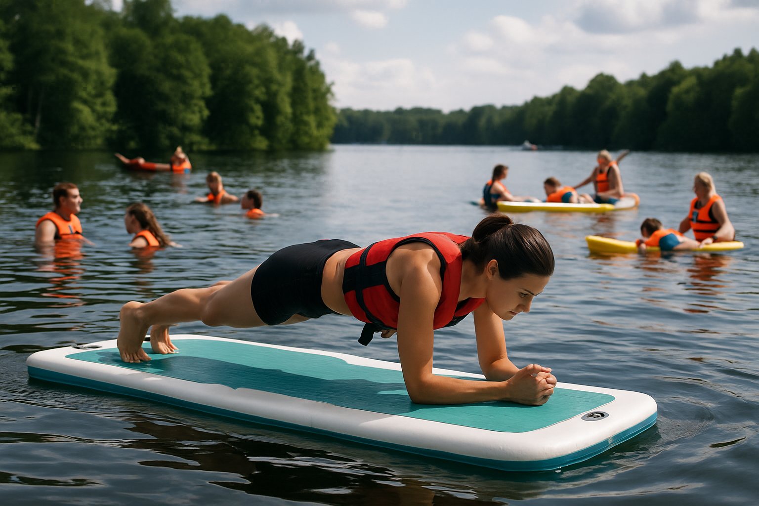 Floating Yoga Platform and Water Sports Base Guide